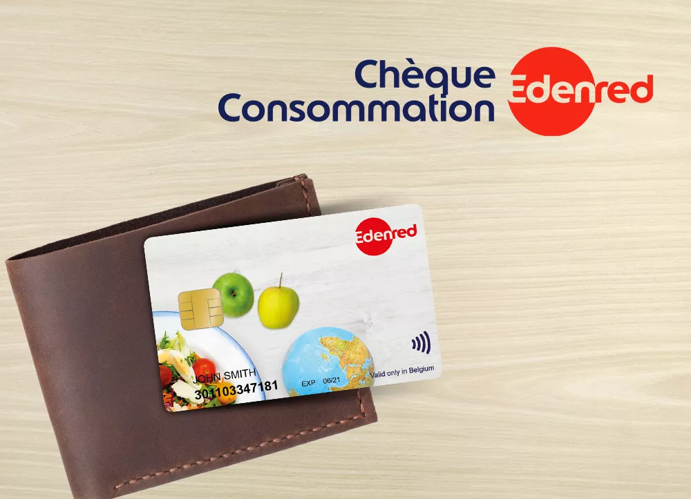 Chèque Consommation d'Edenred en Belgique